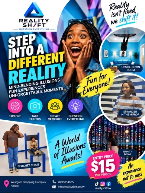 Reality Shift Has Opened in Westgate: Inside Harare's First Illusion Experience
