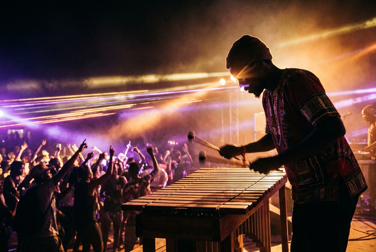 The Zimbabwean Turning a Marimba Into a Dance Floor