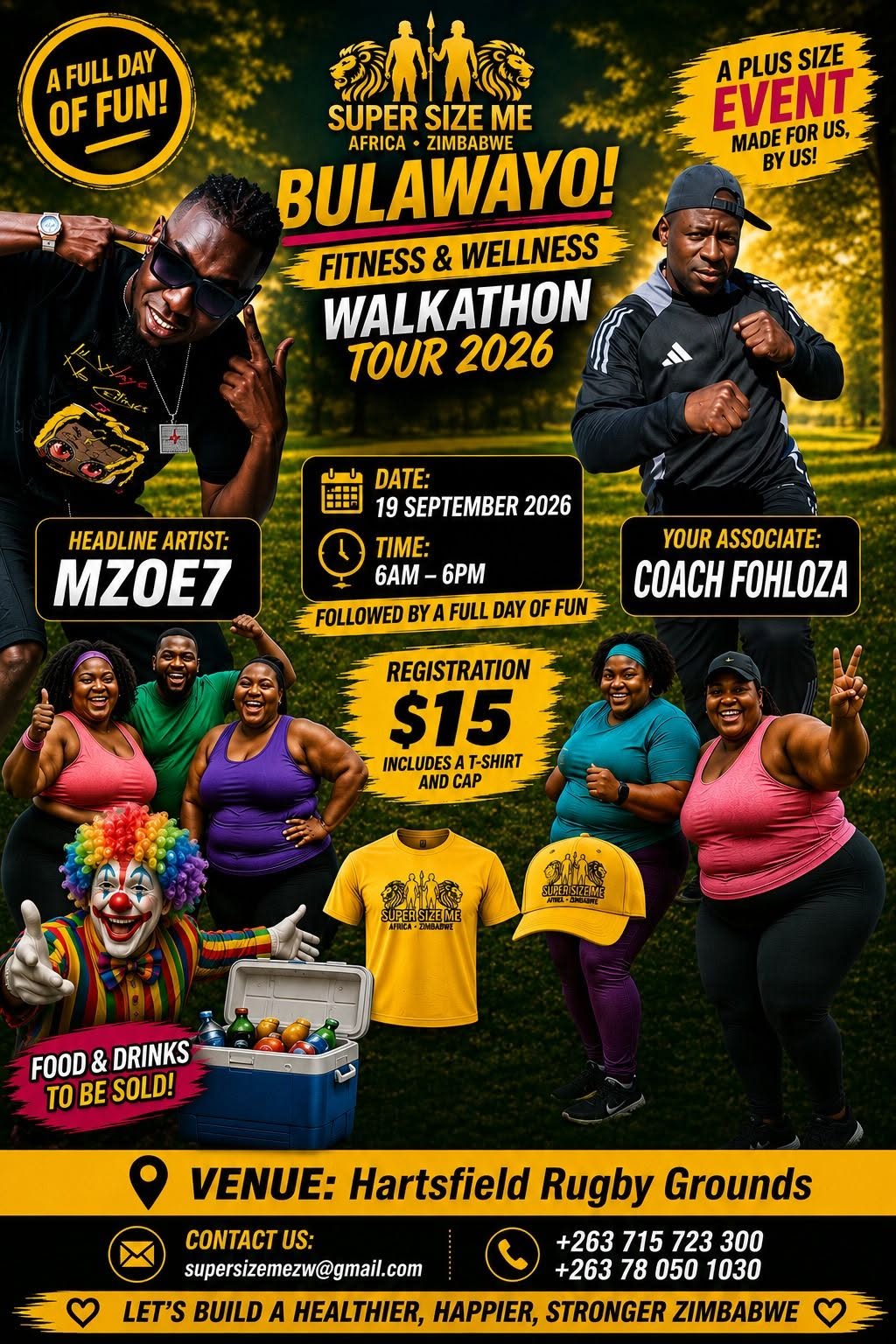 Bulawayo Fitness & Wellness Walkathon Tour 2026