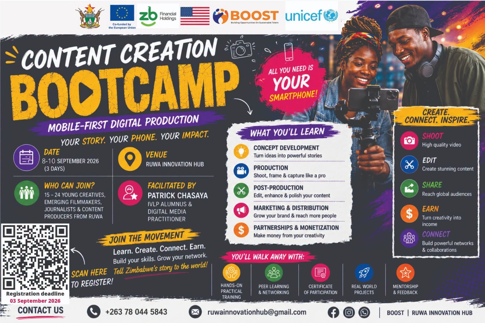 Content Creation Bootcamp: Mobile-First Digital Production