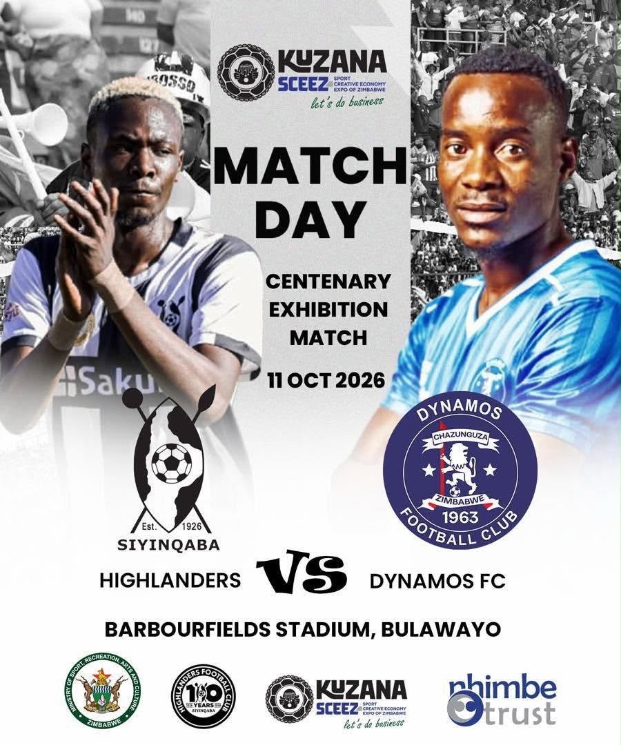 Highlanders vs Dynamos: Centenary Exhibition Match