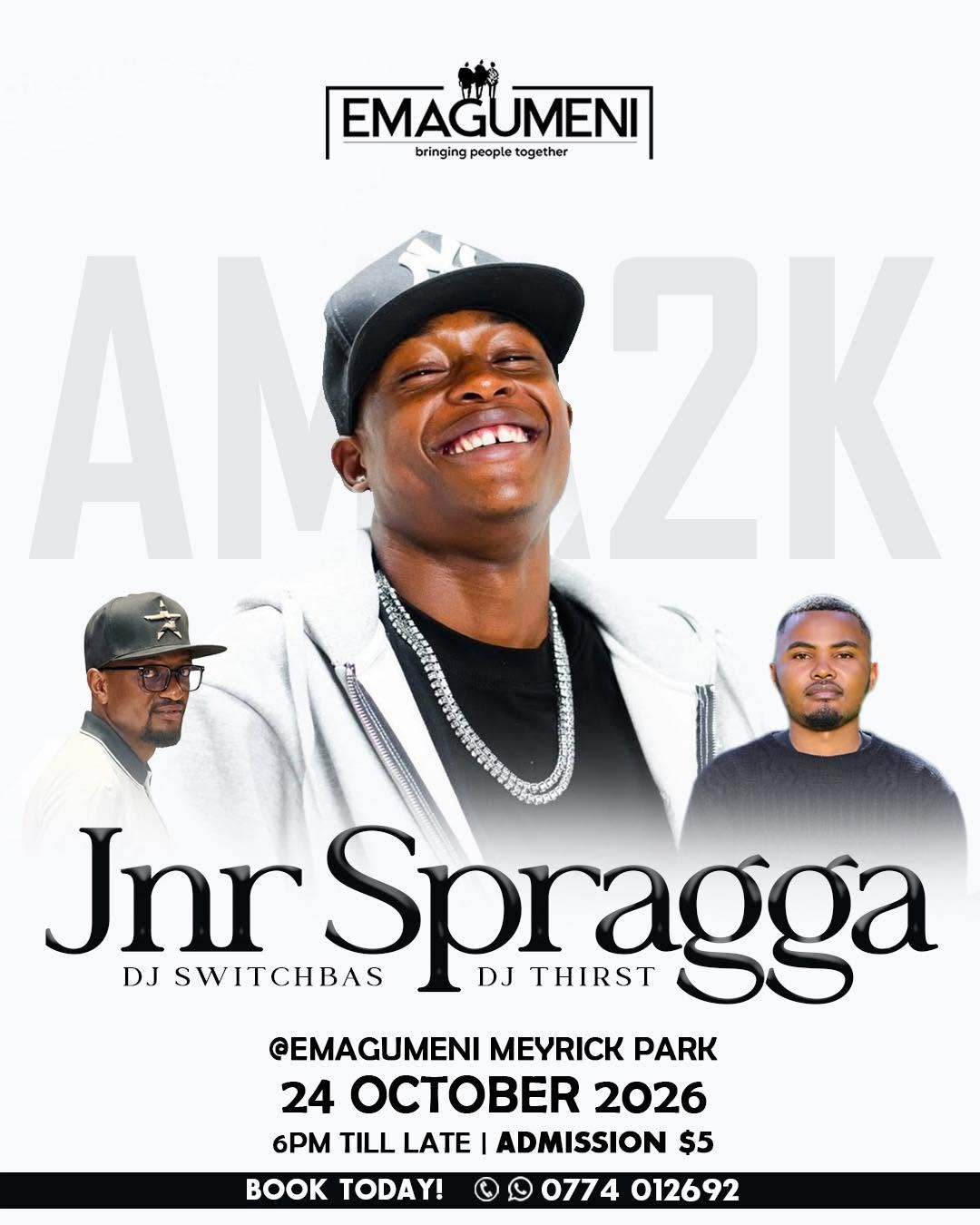 Jnr Spragga Live at Emagumeni Meyrick Park