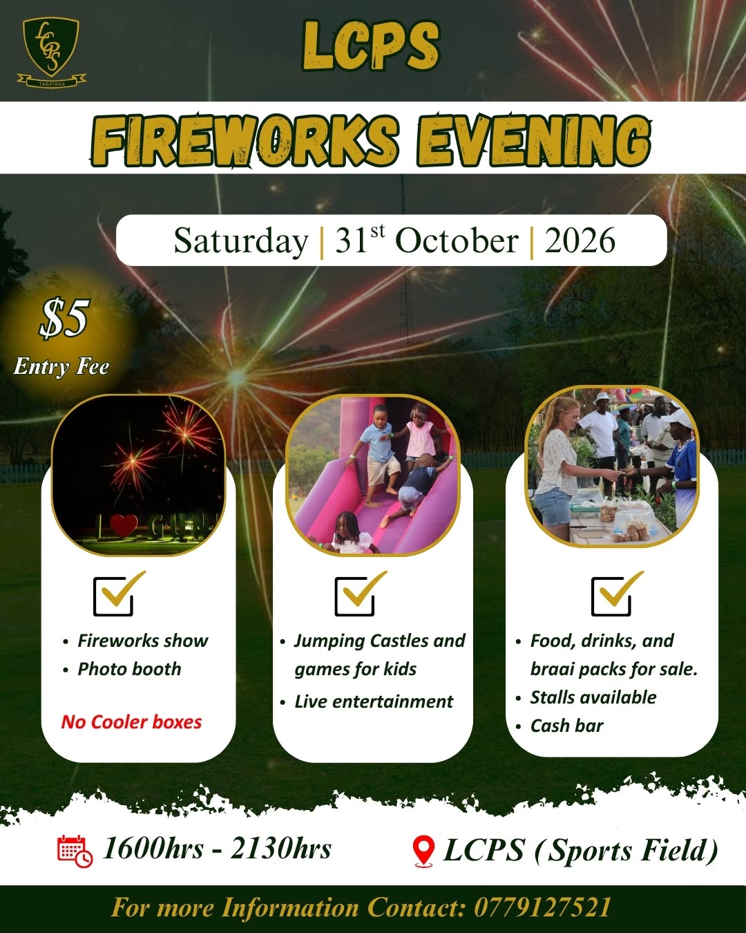 LCPS Fireworks Evening 2026