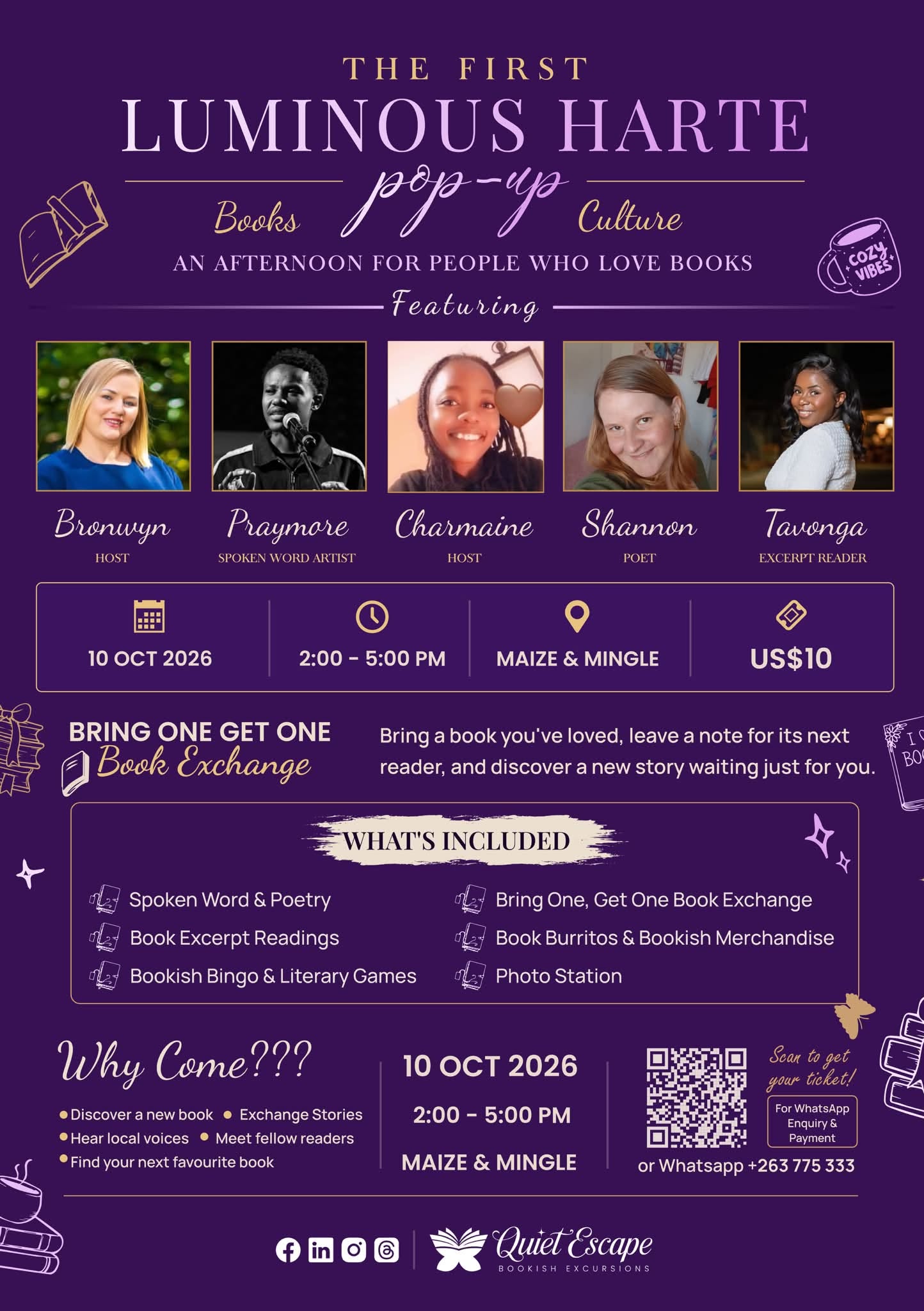 The First Luminous Harte Pop-Up: Books & Culture
