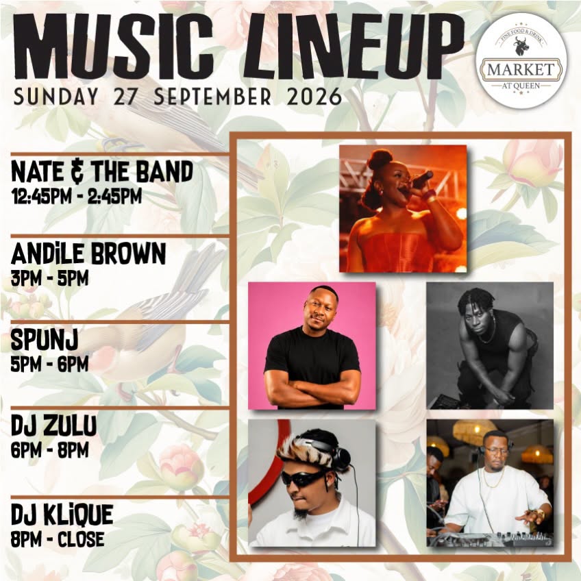 Sunday Music Lineup at Market at Queen