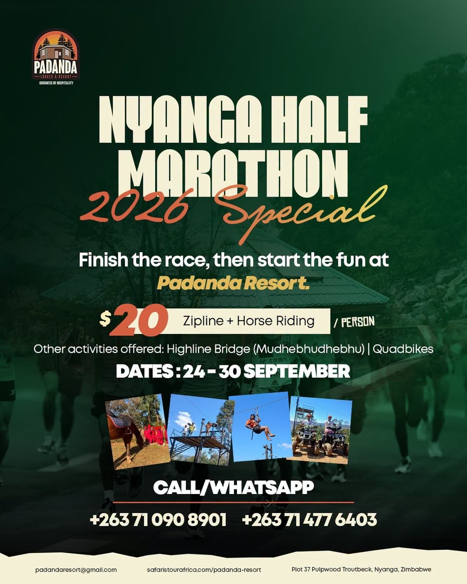 Nyanga Half Marathon Special at Padanda Resort
