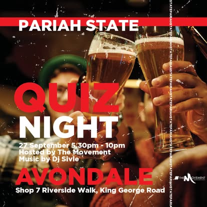 Pariah State Quiz Night