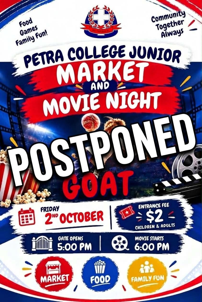 Petra College Junior Market and Movie Night (Postponed to 9 October)