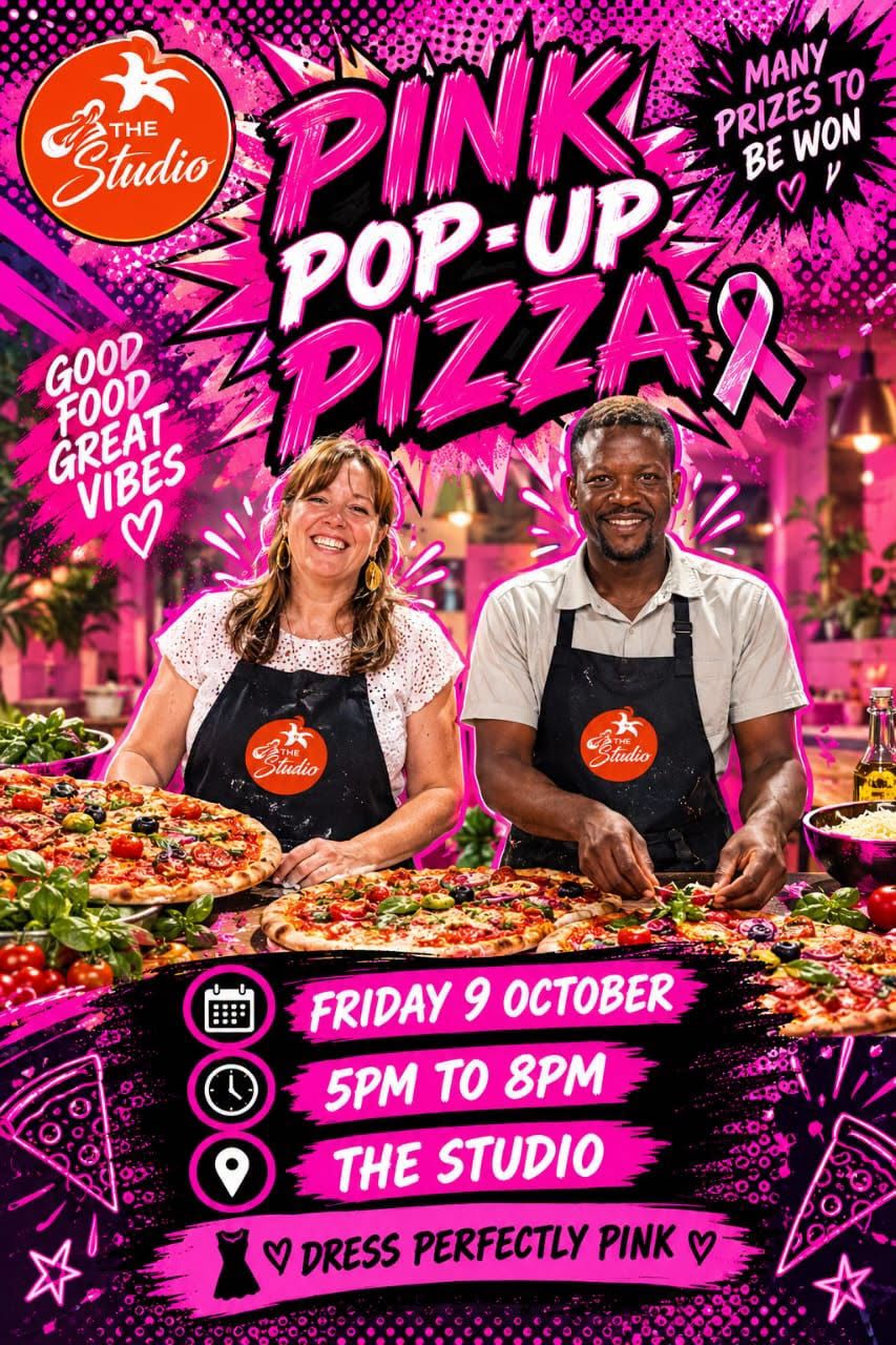 Pink Pop-Up Pizza