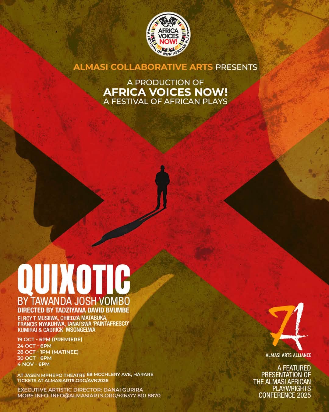 "Quixotic" by Tawanda Josh Vombo: Africa Voices Now! 2026