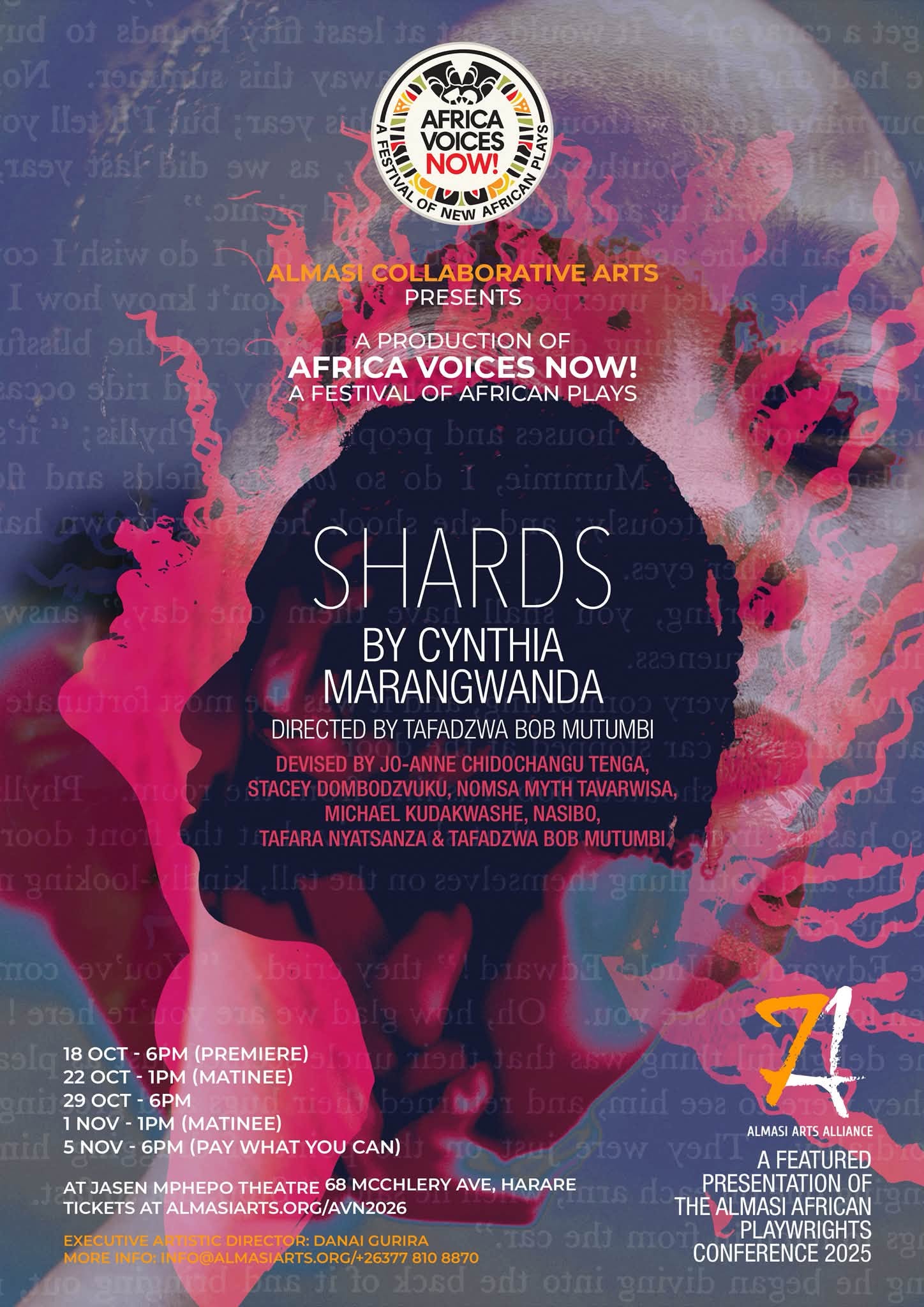 "Shards" by Cynthia Marangwanda: Africa Voices Now! 2026