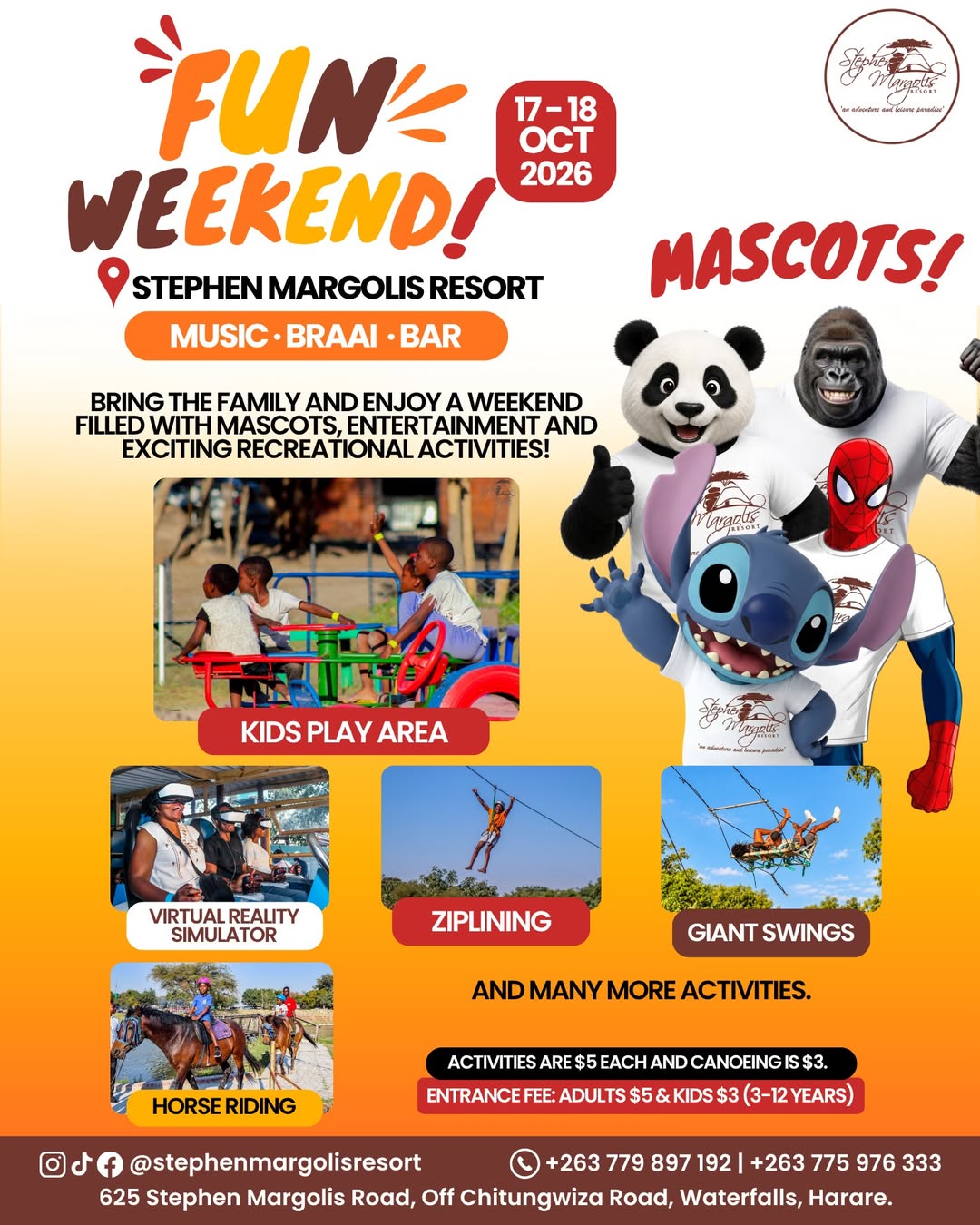 Fun Weekend at Stephen Margolis Resort