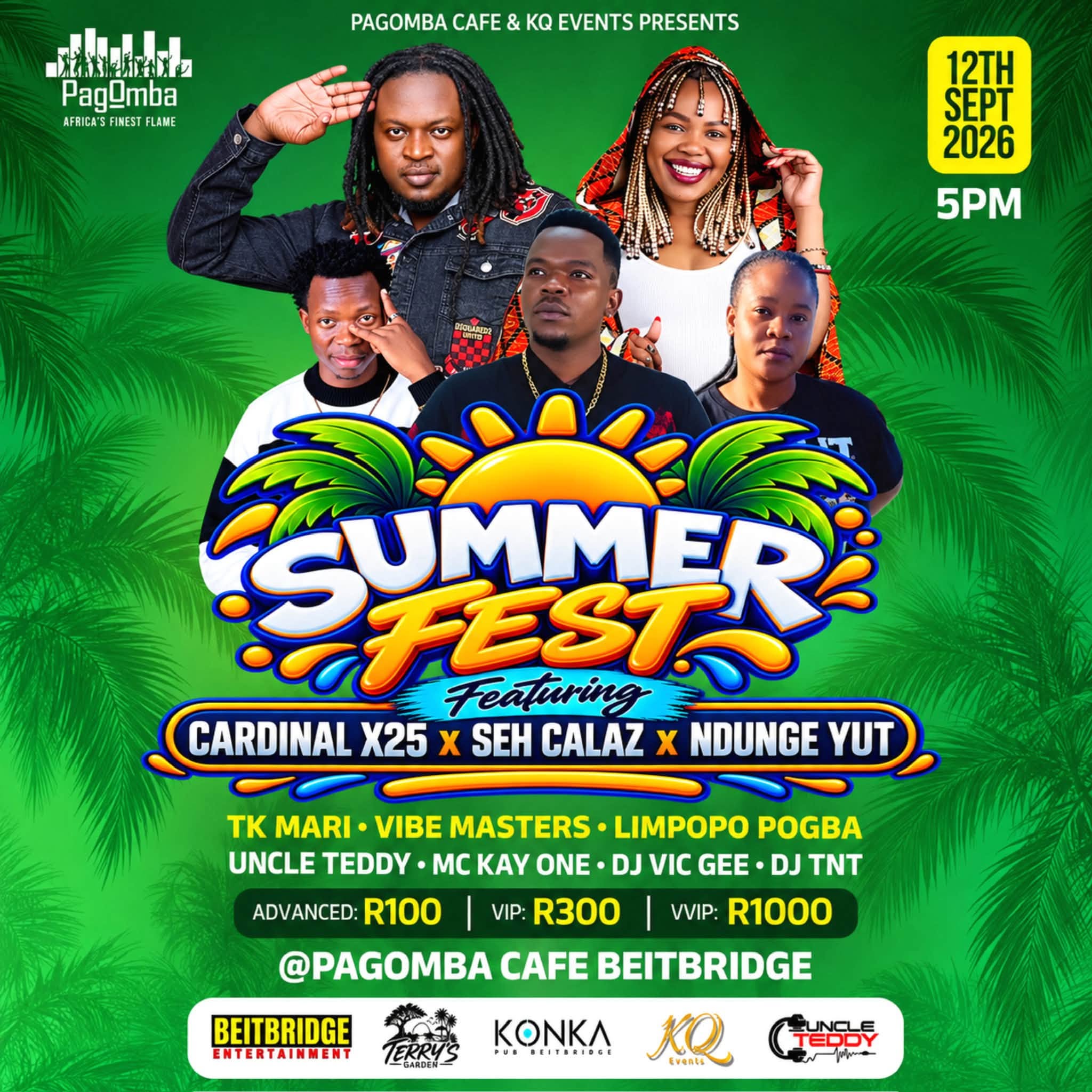 Summer Fest at Pagomba Cafe Beitbridge