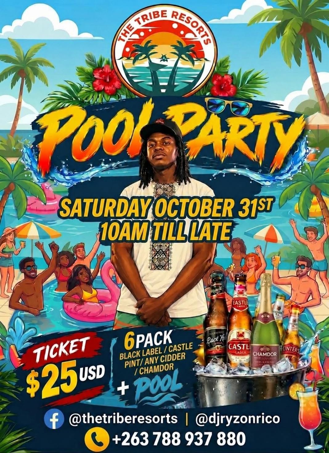 Pool Party at The Tribe Resorts
