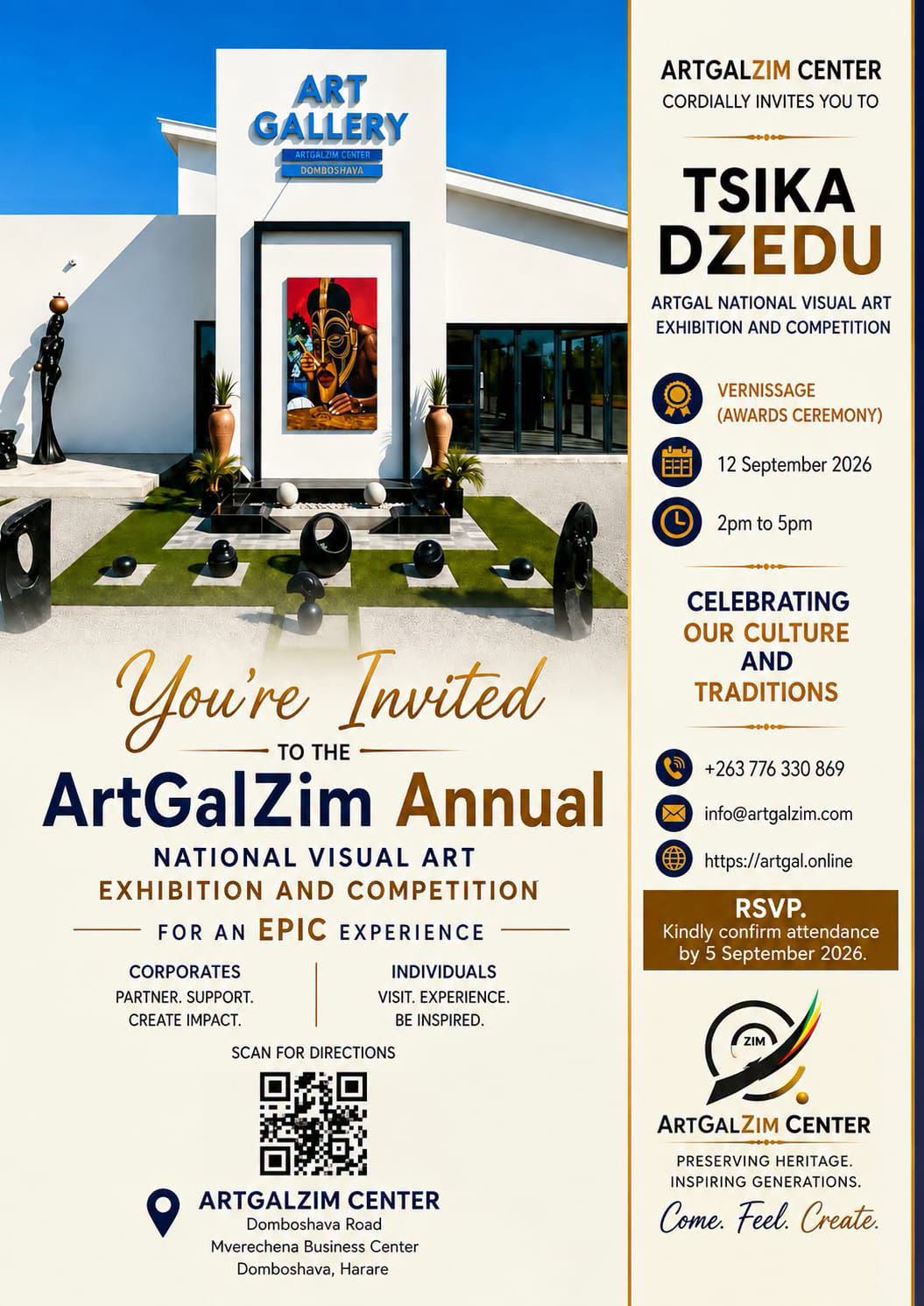 Tsika Dzedu: ArtGalZim National Visual Art Exhibition