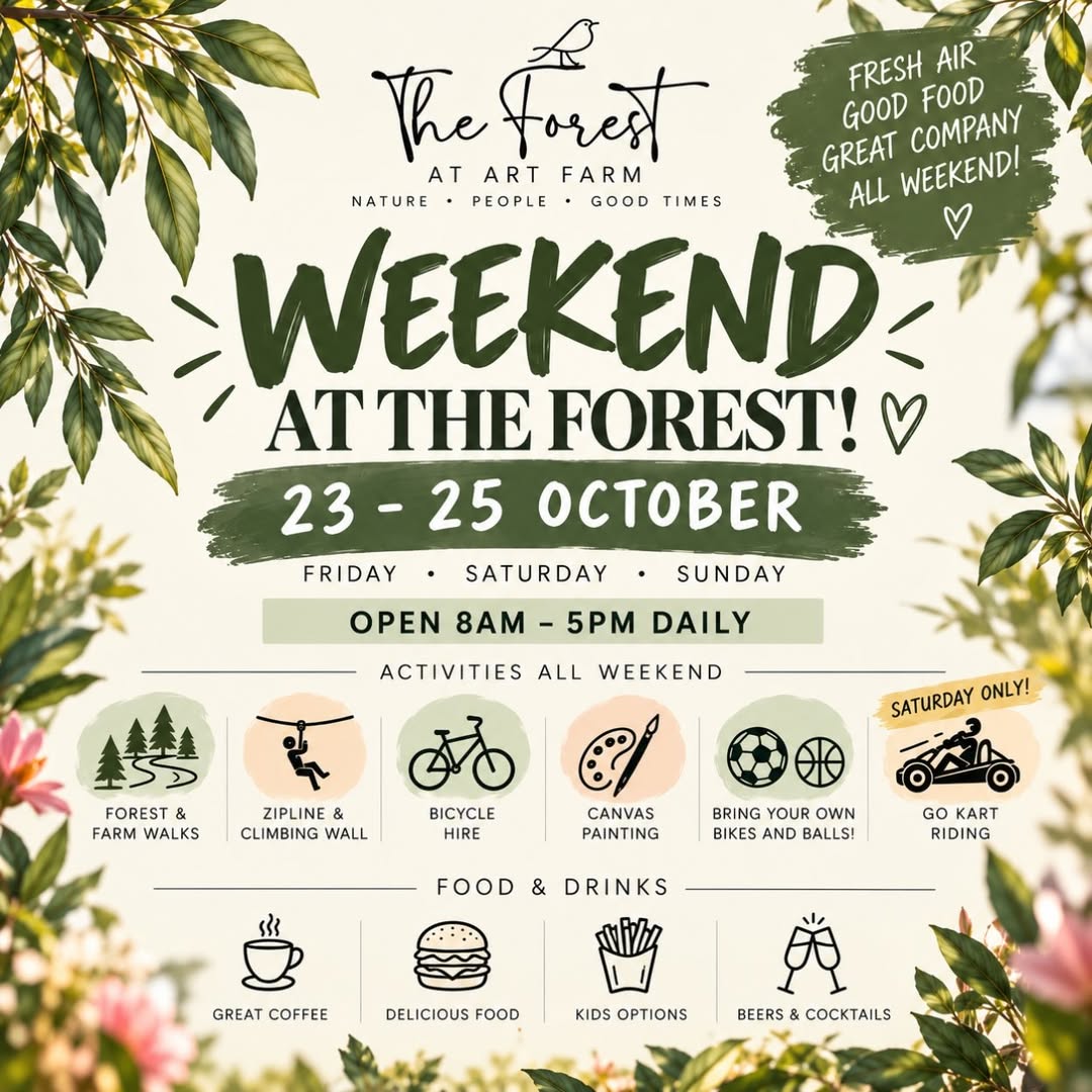 Weekend at The Forest at Art Farm