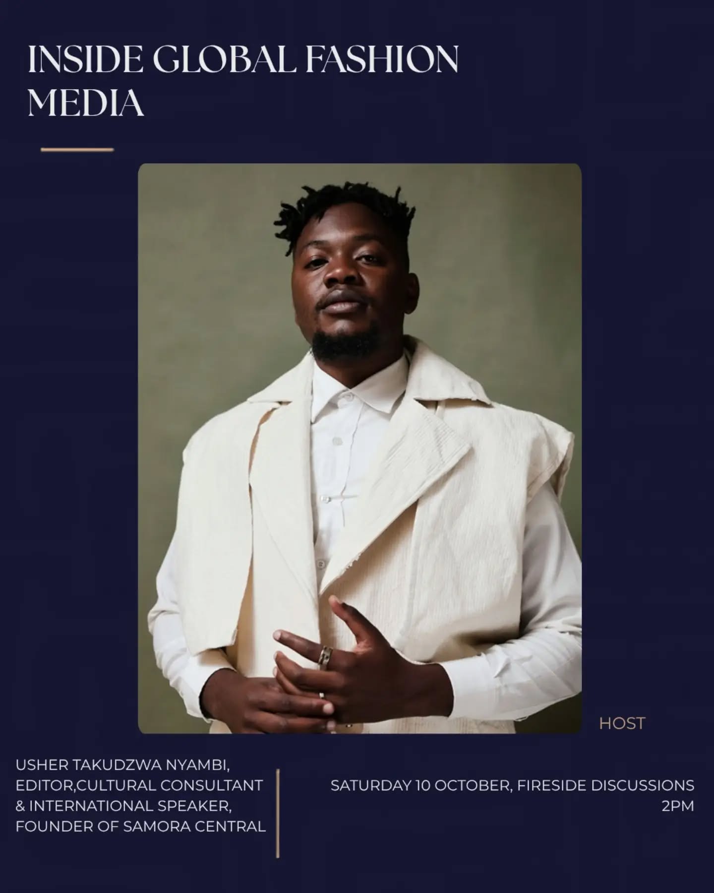 Inside Global Fashion Media: Zimbabwe Fashion Week Fireside Discussion