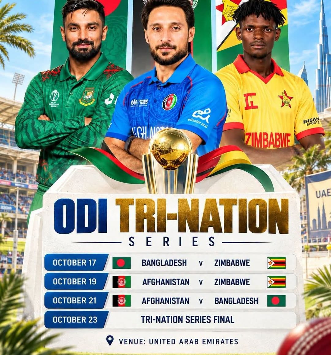 Zimbabwe ODI Tri-Nation Series (UAE)