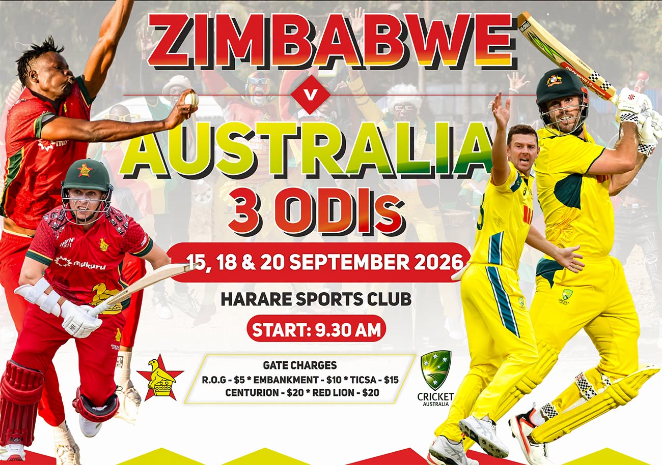 Zimbabwe v Australia - 3 ODIs